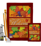 Autumn - Harvest & Autumn Fall Vertical Impressions Decorative Flags HG113035 Imported