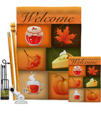 Scents of Harvest - Harvest & Autumn Fall Vertical Impressions Decorative Flags HG113050 Made In USA