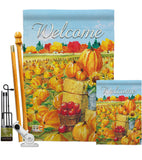 Pumpkin Patch - Harvest & Autumn Fall Vertical Impressions Decorative Flags HG113081 Made In USA