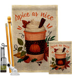 Spice As Nice - Harvest & Autumn Fall Vertical Impressions Decorative Flags HG137583 Made In USA