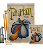 Pumpkin Season - Harvest & Autumn Fall Vertical Impressions Decorative Flags HG192658 Made In USA