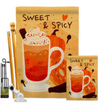 Sweet & Spicy - Harvest & Autumn Fall Vertical Impressions Decorative Flags HG192662 Made In USA