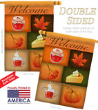 Scents of Harvest - Harvest & Autumn Fall Vertical Impressions Decorative Flags HG113050 Made In USA