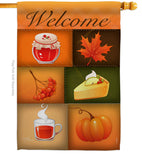 Scents of Harvest - Harvest & Autumn Fall Vertical Impressions Decorative Flags HG113050 Made In USA