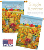 Pumpkin Patch - Harvest & Autumn Fall Vertical Impressions Decorative Flags HG113081 Made In USA