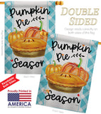 Pumpkin Pie - Harvest & Autumn Fall Vertical Impressions Decorative Flags HG113102 Made In USA