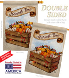 Harvest Time - Harvest & Autumn Fall Vertical Impressions Decorative Flags HG192299 Made In USA