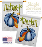Pumpkin Season - Harvest & Autumn Fall Vertical Impressions Decorative Flags HG192658 Made In USA
