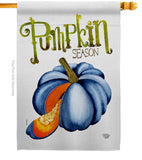 Pumpkin Season - Harvest & Autumn Fall Vertical Impressions Decorative Flags HG192658 Made In USA