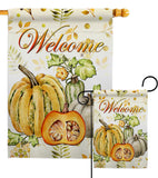 Pumpkin & Squash - Harvest & Autumn Fall Vertical Impressions Decorative Flags HG113111 Made In USA