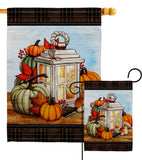 Fall Lantern - Harvest & Autumn Fall Vertical Impressions Decorative Flags HG113115 Made In USA