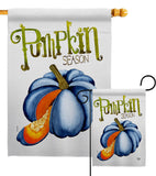 Pumpkin Season - Harvest & Autumn Fall Vertical Impressions Decorative Flags HG192658 Made In USA