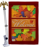 Autumn - Harvest & Autumn Fall Vertical Impressions Decorative Flags HG113035 Imported