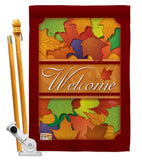 Autumn - Harvest & Autumn Fall Vertical Impressions Decorative Flags HG113035 Imported