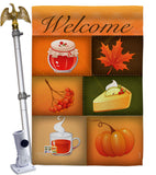 Scents of Harvest - Harvest & Autumn Fall Vertical Impressions Decorative Flags HG113050 Made In USA