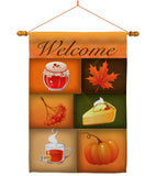 Scents of Harvest - Harvest & Autumn Fall Vertical Impressions Decorative Flags HG113050 Made In USA