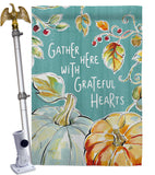 Pumpkin Patch - Harvest & Autumn Fall Vertical Impressions Decorative Flags HG113091 Made In USA