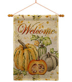 Pumpkin & Squash - Harvest & Autumn Fall Vertical Impressions Decorative Flags HG113111 Made In USA