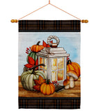 Fall Lantern - Harvest & Autumn Fall Vertical Impressions Decorative Flags HG113115 Made In USA