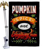 Everything Nice - Harvest & Autumn Fall Vertical Impressions Decorative Flags HG137581 Made In USA