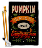 Everything Nice - Harvest & Autumn Fall Vertical Impressions Decorative Flags HG137581 Made In USA