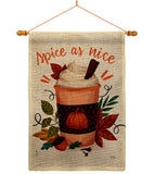 Spice As Nice - Harvest & Autumn Fall Vertical Impressions Decorative Flags HG137583 Made In USA