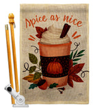 Spice As Nice - Harvest & Autumn Fall Vertical Impressions Decorative Flags HG137583 Made In USA