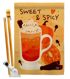 Sweet & Spicy - Harvest & Autumn Fall Vertical Impressions Decorative Flags HG192662 Made In USA