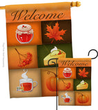 Scents of Harvest - Harvest & Autumn Fall Vertical Impressions Decorative Flags HG113050 Made In USA