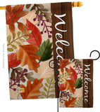 Autumn Leaves - Harvest & Autumn Fall Vertical Impressions Decorative Flags HG113082 Made In USA