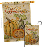 Pumpkin & Squash - Harvest & Autumn Fall Vertical Impressions Decorative Flags HG113111 Made In USA