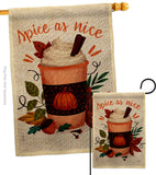 Spice As Nice - Harvest & Autumn Fall Vertical Impressions Decorative Flags HG137583 Made In USA