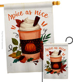 Spice As Nice - Harvest & Autumn Fall Vertical Impressions Decorative Flags HG137583 Made In USA