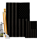 Black America - Historic Americana Vertical Impressions Decorative Flags HG141189 Made In USA