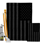 Black America - Historic Americana Vertical Impressions Decorative Flags HG141189 Made In USA