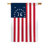 Bennington - Historic Americana Vertical Impressions Decorative Flags HG108233 Printed In USA