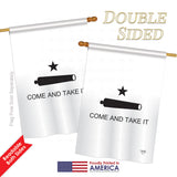 Come and Take It Canon - Historic Americana Vertical Impressions Decorative Flags HG108378 Printed In USA