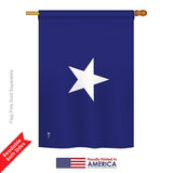 Bonnie Blue - Historic Americana Vertical Impressions Decorative Flags HG140687 Printed In USA