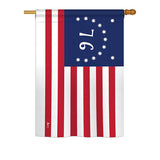 Bennington - Historic Americana Vertical Impressions Decorative Flags HG140703 Printed In USA