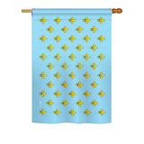 Fleur De Lis - Historic Americana Vertical Impressions Decorative Flags HG140713 Printed In USA