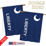 Fort Moultrie - Historic Americana Vertical Impressions Decorative Flags HG140714 Printed In USA