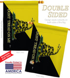 Gadsden Anarcho Capitalist - Historic Americana Vertical Impressions Decorative Flags HG140723 Made In USA