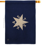 Zavala De Lorenzo Texas - Historic Americana Vertical Impressions Decorative Flags HG140905 Made In USA