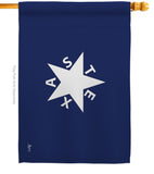 Zavala De Lorenzo Texas - Historic Americana Vertical Impressions Decorative Flags HG140905 Made In USA