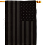 All Black America - Historic Americana Vertical Impressions Decorative Flags HG141188 Made In USA