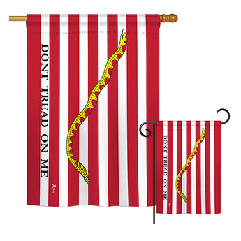 First Navy Jack - Historic Americana Vertical Impressions Decorative Flags HG140701 Printed In USA