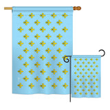 Fleur De Lis - Historic Americana Vertical Impressions Decorative Flags HG140713 Printed In USA