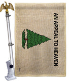 AN Appeal To Heaven - Historic Americana Vertical Impressions Decorative Flags HG140903 Made In USA