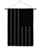 Black America - Historic Americana Vertical Impressions Decorative Flags HG141189 Made In USA