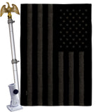 Black America - Historic Americana Vertical Impressions Decorative Flags HG141189 Made In USA